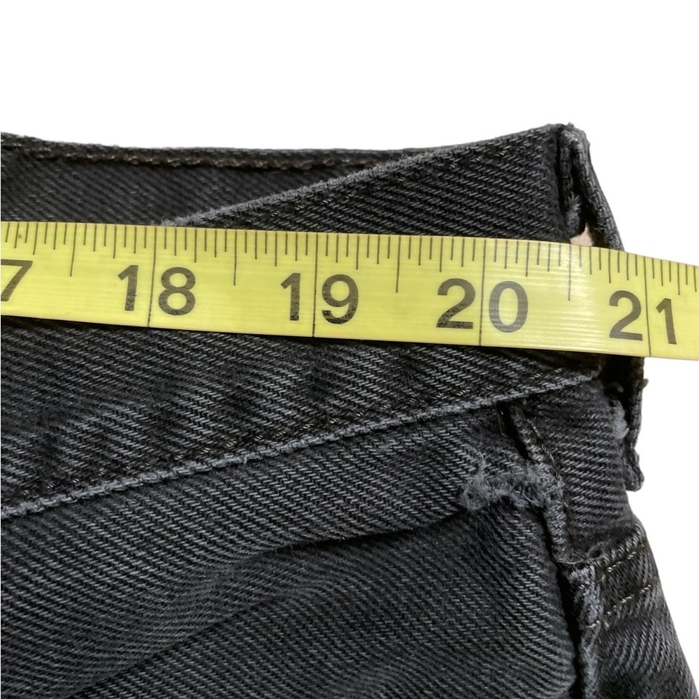 Vintage Levi’s 550 relaxed fit black cotton high waist unisex jeans - Picture 9 of 11